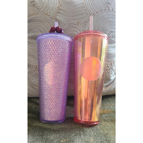 Starbucks Other - Starbucks Studded and Dome Cup Bundle